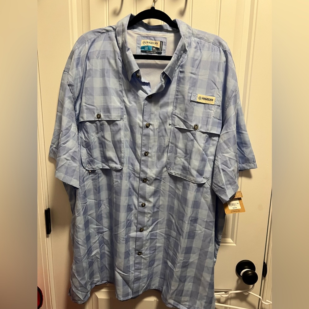 Mens button down casual shirt.